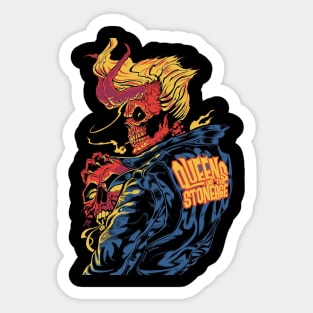 queens of the stone age!! Sticker